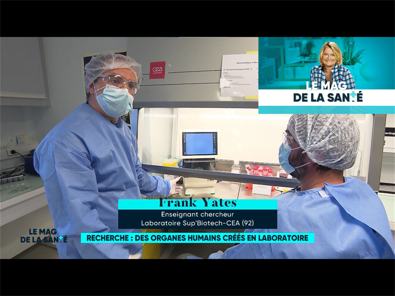 Le laboratoire partenarial Sup’Biotech/SEPIA dans le Magazine de la Santé de France 5